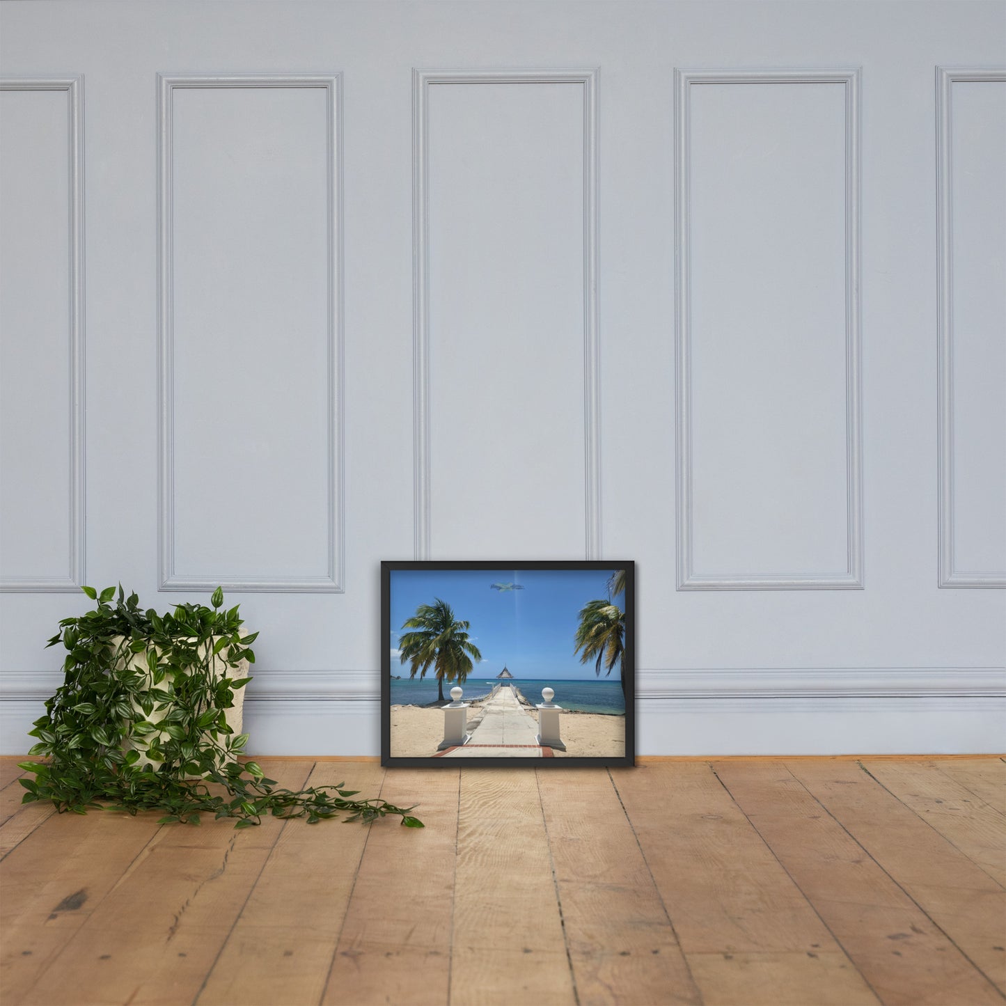 Half Moon's Crown - Picture of Jamaica black 16 X 20