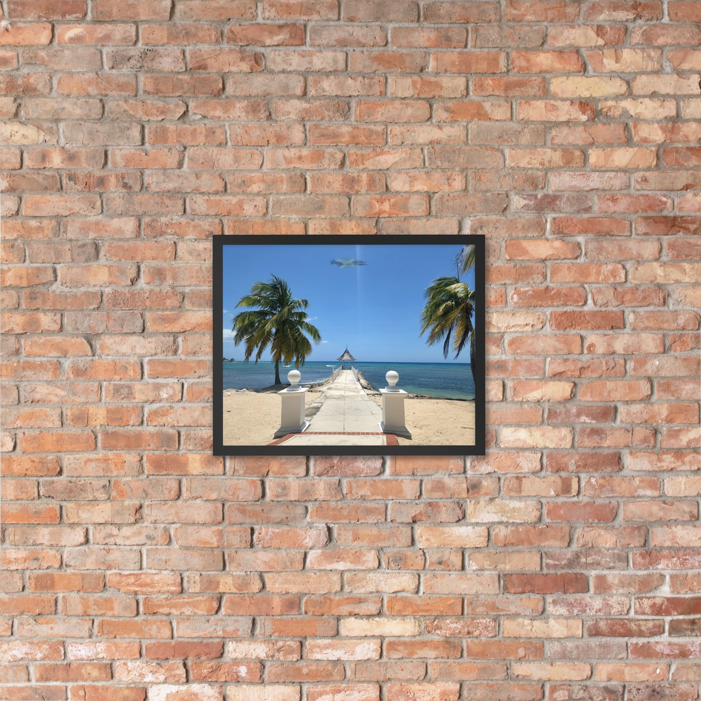 Half Moon's Crown - Picture of Jamaica black 16 X 20